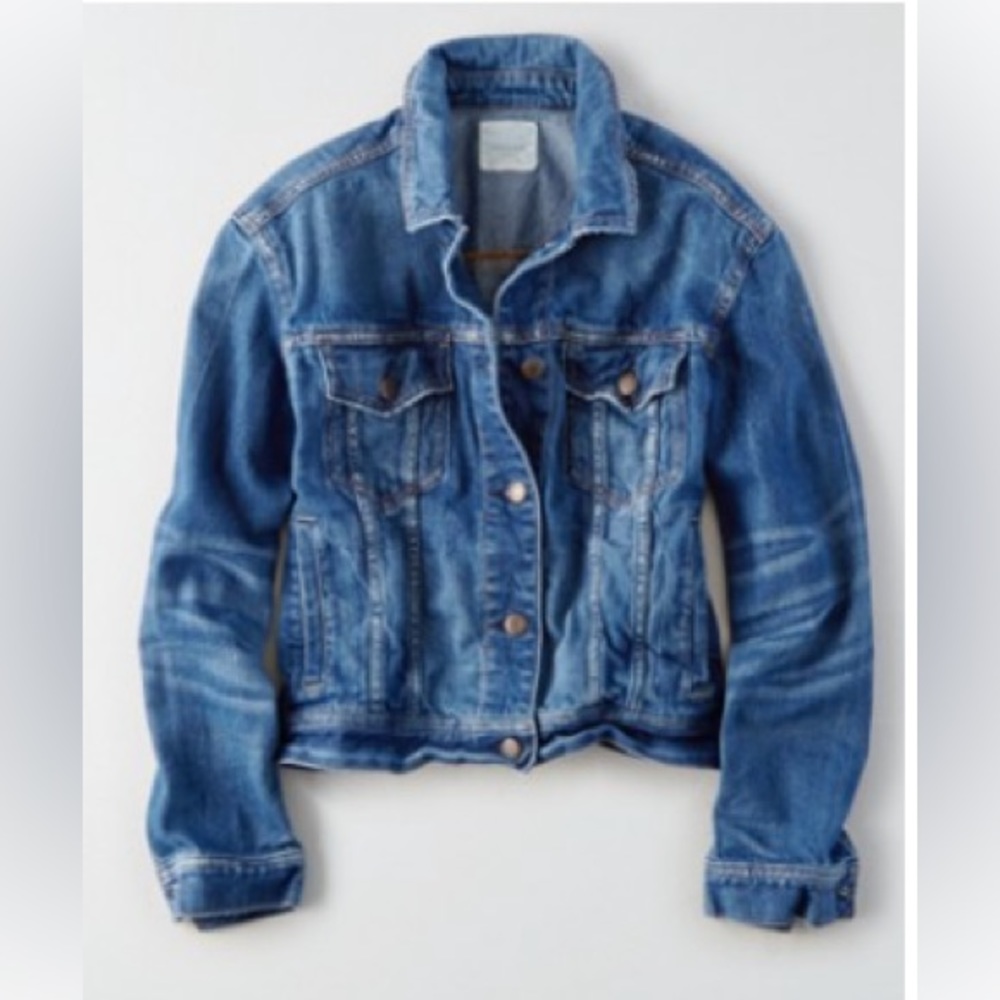 American eagle denim jacket size medium